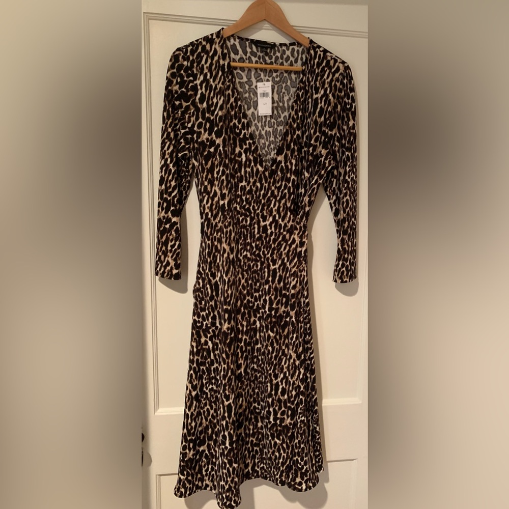 NWT size Large TALL wrap dress